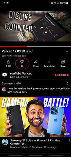 YouTube Vanced APK Download